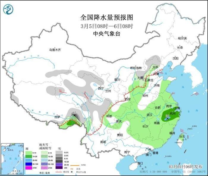 冷空气将影响中东部地区 西藏东南部等地仍有暴雪-2.jpeg