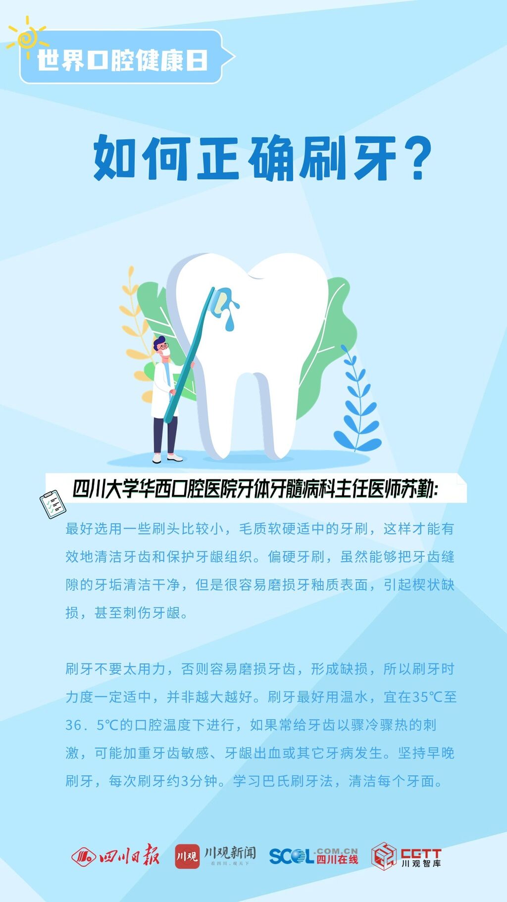 关于刷牙的四个疑惑，华西口腔专家一次性说清楚-1.jpg