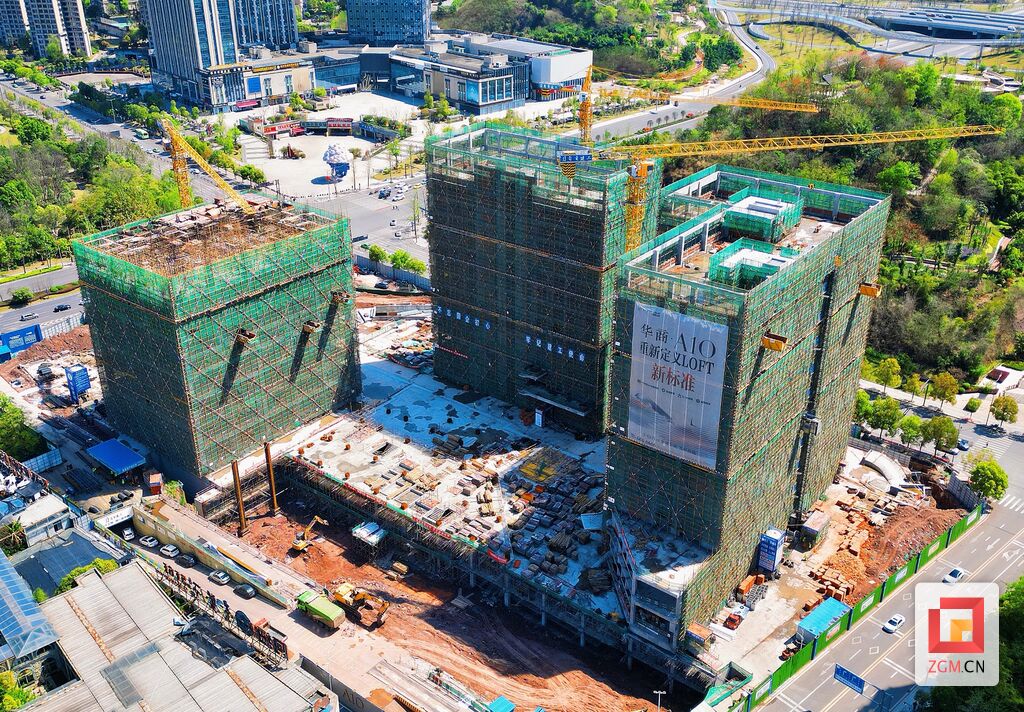 【聚焦重大项目】华商国际城希尔顿大厦项目预计2024年底竣工-1.jpg