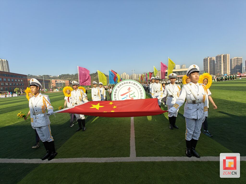 自贡高新区举办第三届中小学生运动会-8.jpg
