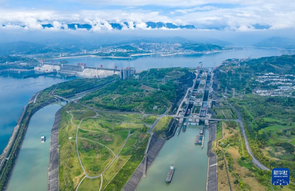三峡北线船闸2024年计划性检修结束恢复通航-3.jpg