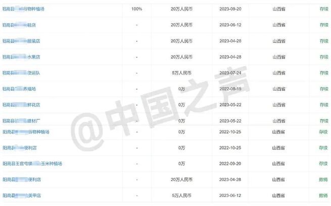 为完成上级摊派任务，村支书办了20张营业执照-6.jpg