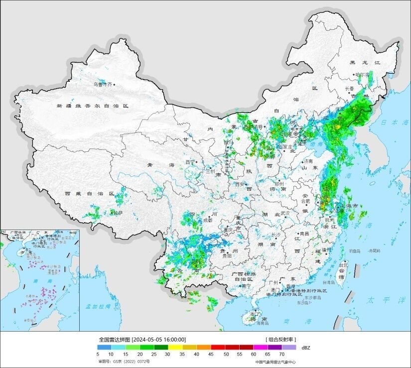 “五一”假期告罄，南方大范围强降雨终于结束，下周北方将飙到35℃-1.jpg