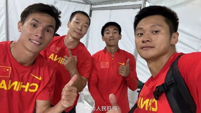 强势晋级！中国男子4×100米接力直通巴黎奥运会-1.jpg