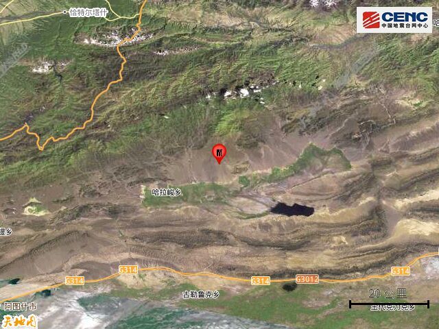 新疆克孜勒苏州阿图什市发生5.2级地震-6.jpg