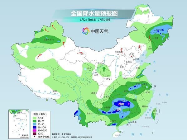 南方大范围降雨持续 江南等地闷热感明显-1.jpg