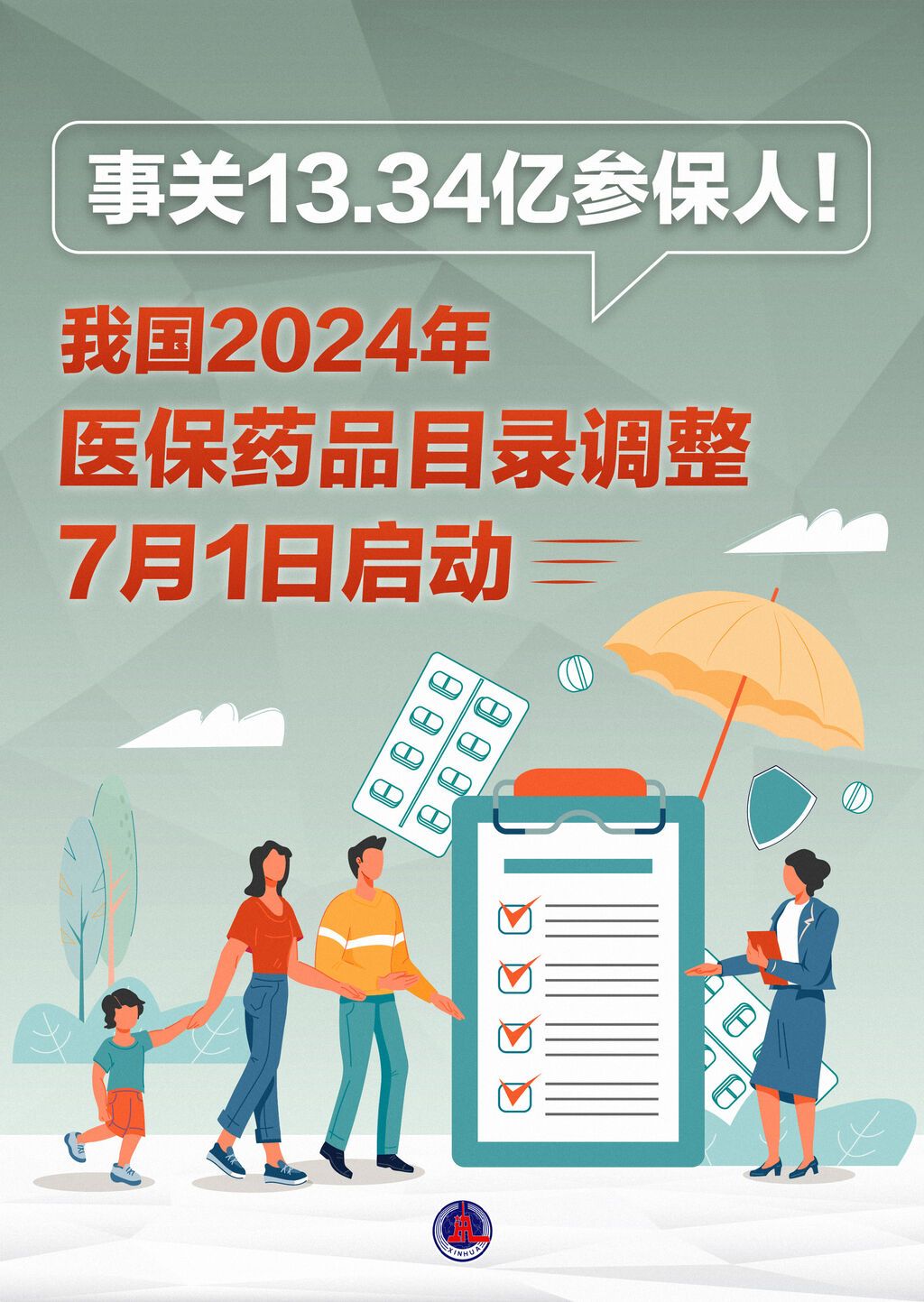 事关13.34亿参保人！2024年医保药品目录调整7月1日启动-1.jpg