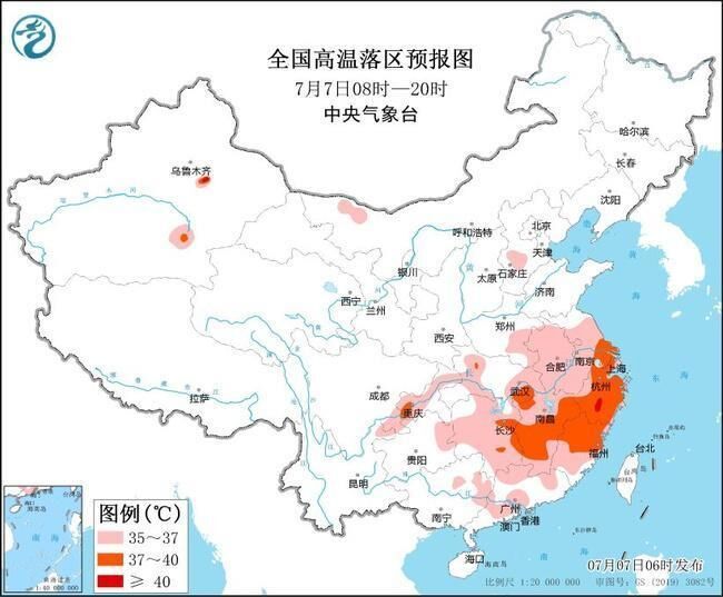 暴雨+高温+强对流 中央气象台三预警齐发 四川局地有大暴雨-2.jpg