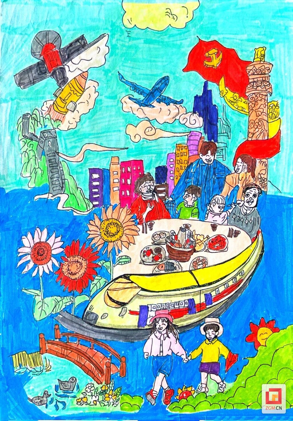 关注青少年儿童心理健康 自贡3幅作品斩获金奖-2.jpg