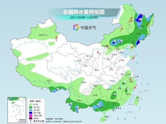强降雨东移影响东北等地 南方高温下周有望缓和-2.jpg