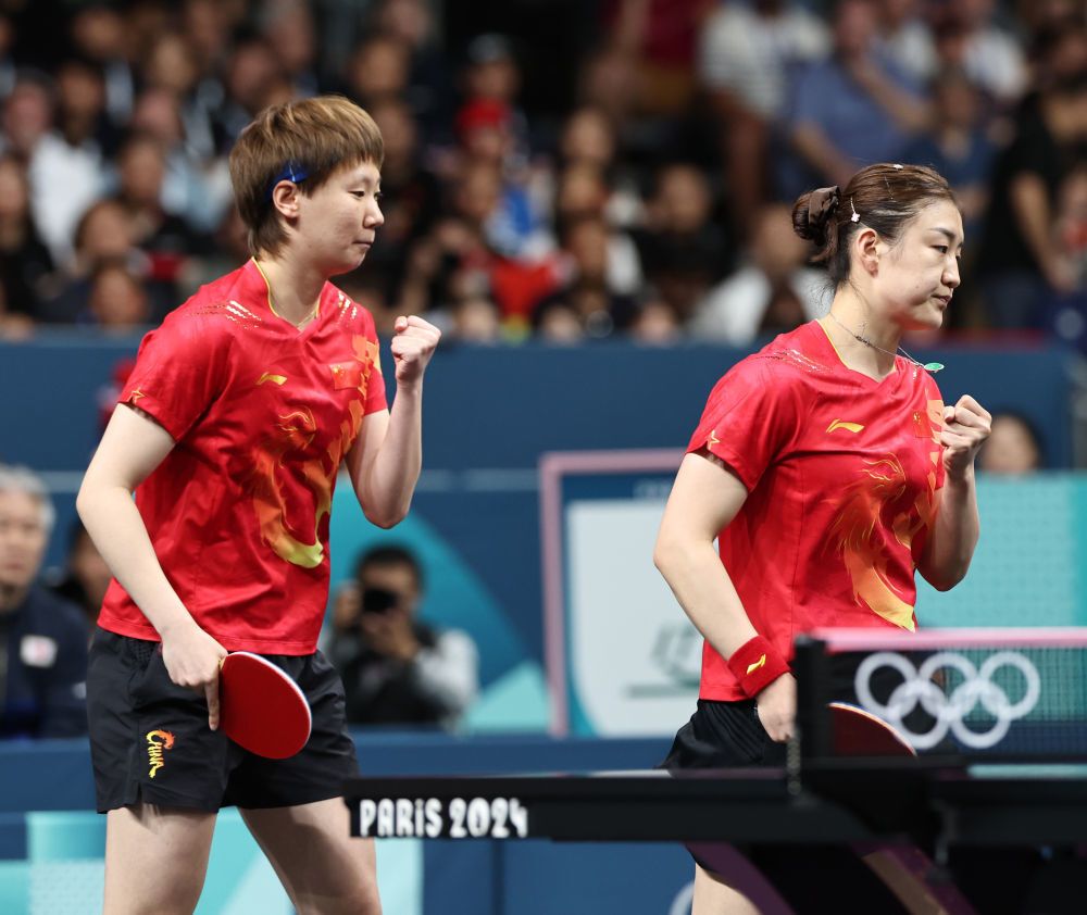 中国队夺得巴黎奥运会乒乓球女子团体金牌-1.jpg