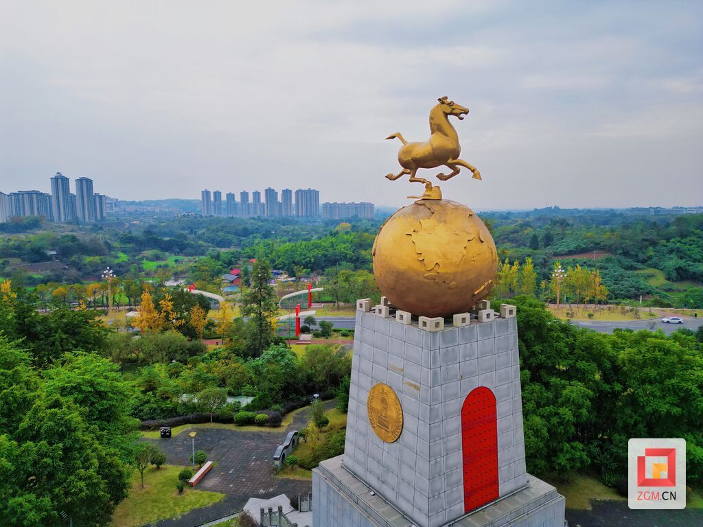 【图赏盐都 】马踏飞燕：自贡欢迎您！-1.jpg