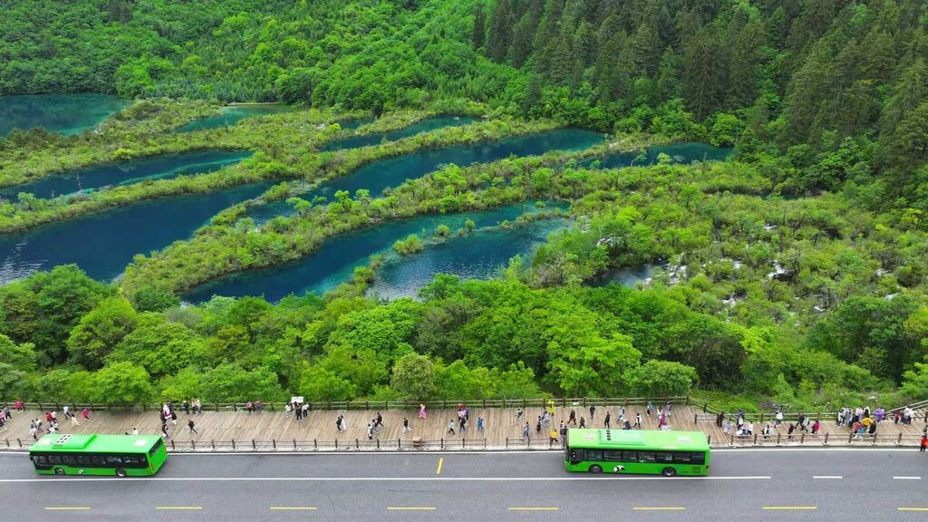 九寨沟和黄龙景区门票同日售罄，阿坝避暑游进入高峰期-1.jpg