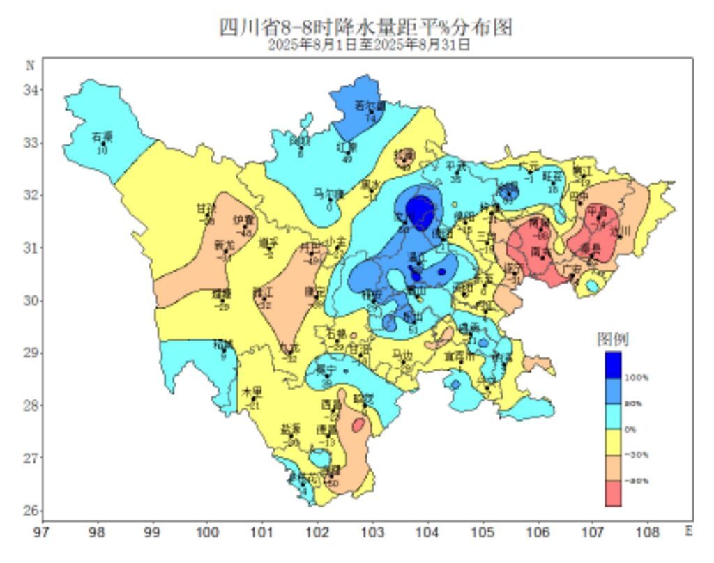 华西秋雨早到半月，预计四川9月有4次主要天气过程，秋雨偏强-2.jpg
