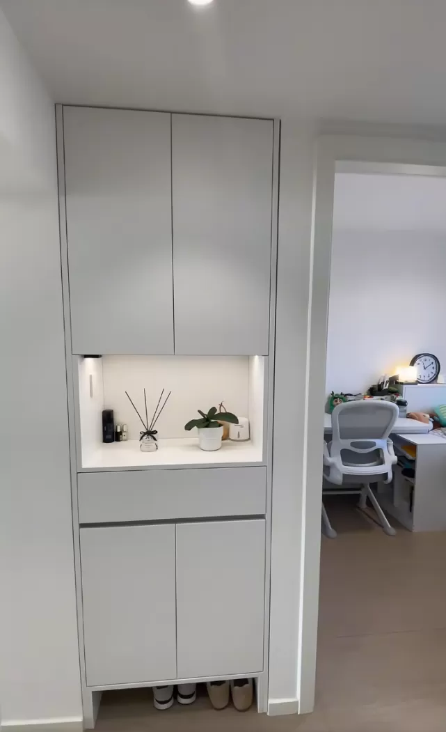 套内 44 ㎡老破小改造，卫生间从 2㎡变干湿三分离？这波操作我服了！-3.webp