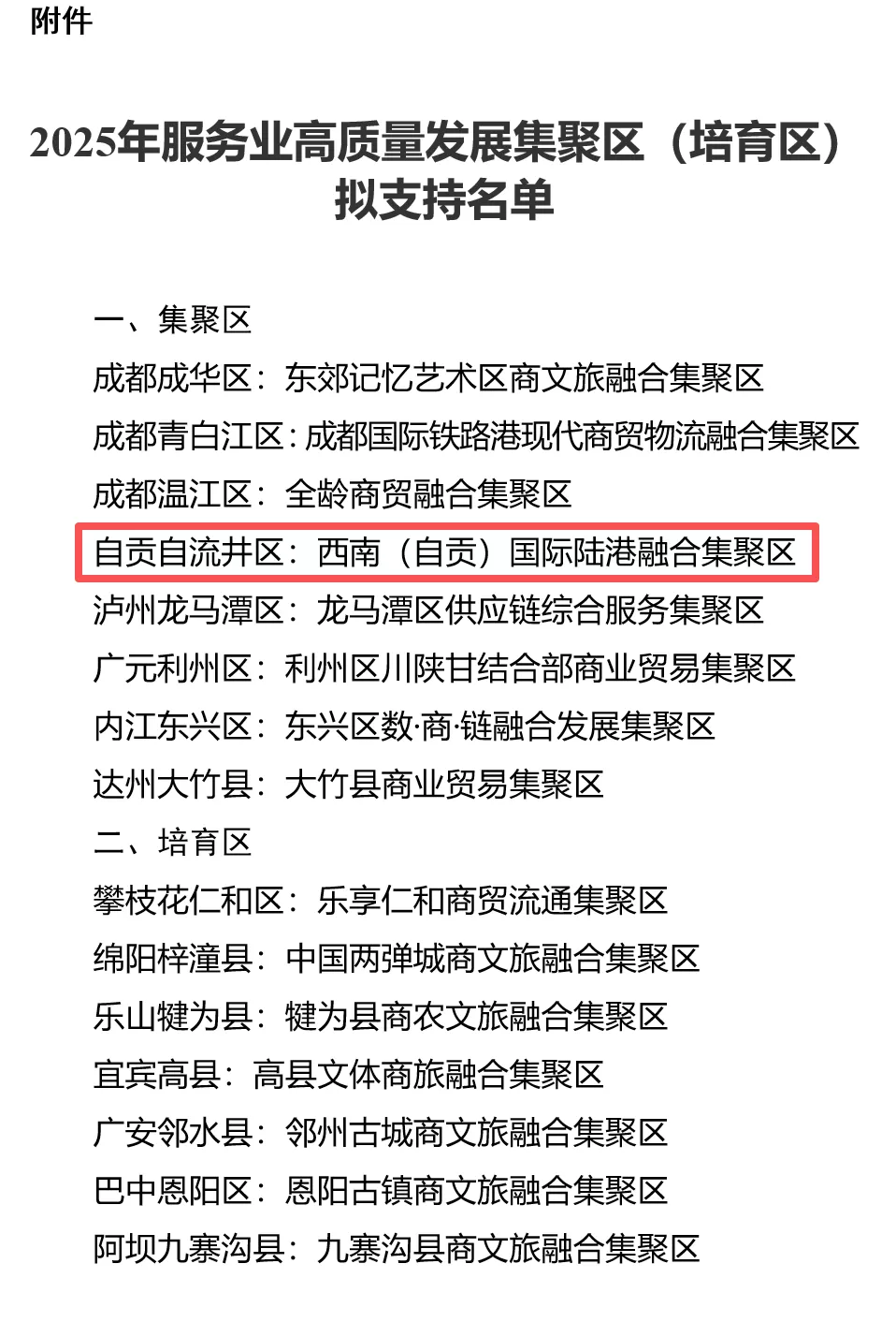 正在公示！全省仅8个，自贡这一集聚区入选-2.webp
